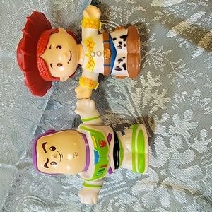 Little people buzz lightyear and Jesse from toy story